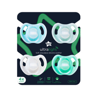 Tommee Tippee Ultra-Light Silicone Soother (0-6 months)